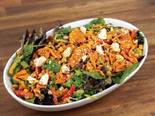 Roast Pumpkin Feta Platter