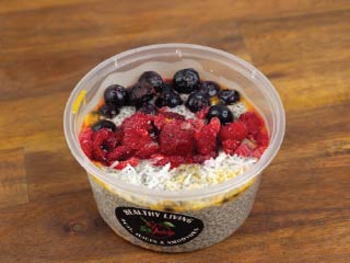 Chia Fruit Pudding