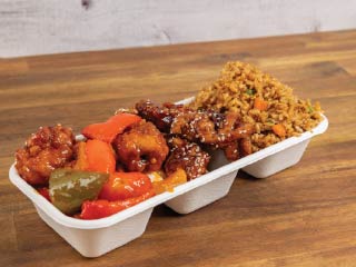 Medium Bento (1 Base + 2 Dishes) 